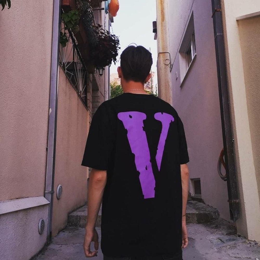 Vlone Purple V T-Shirt